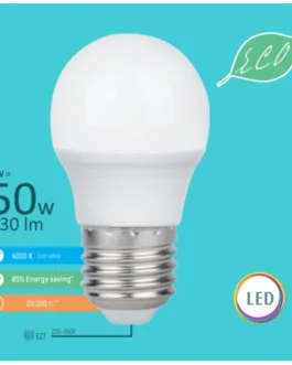 MITEA LIGHTING E27 7W G45 LED ECO sijalica, 4000K, 220-240V